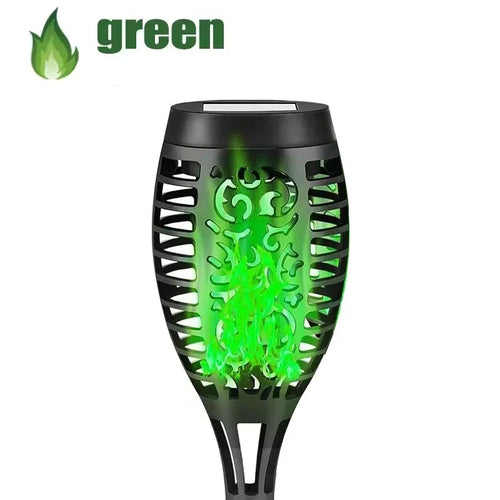 lampe solaire flamme citrouille squelette halloween decoration extérieure led moderne
