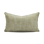 coussins décoratifs modernes nordique vert olive motif plissé texture polyester 45x45cm