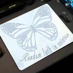 tapis souris waterproof moderne blanc rose bleu noir coeurs points