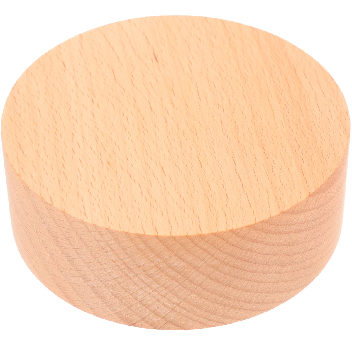 Base Boîte Musique Rotative Bois Accessoire Décoration Main Cadeau Remplacement DIY Artisanal Écologique