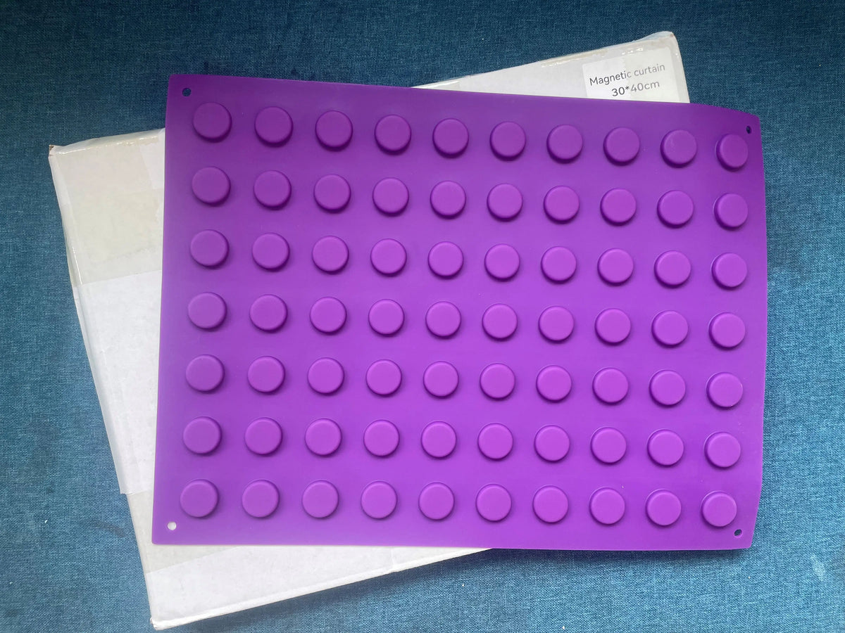 kit pinceaux médicaux vert clair surface bosses régulières pratique clips