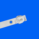 bande lumineuse led blanc moderne connecteur fixations 10pcs tv éclairage