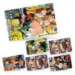 sticker carte crédit anime katsuki bakugo personnalisable réutilisable waterproof multicolore