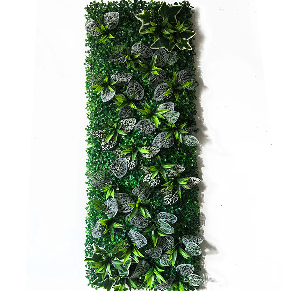 plante artificielle décorative fleurs rouges blanches jardin intérieur extérieur