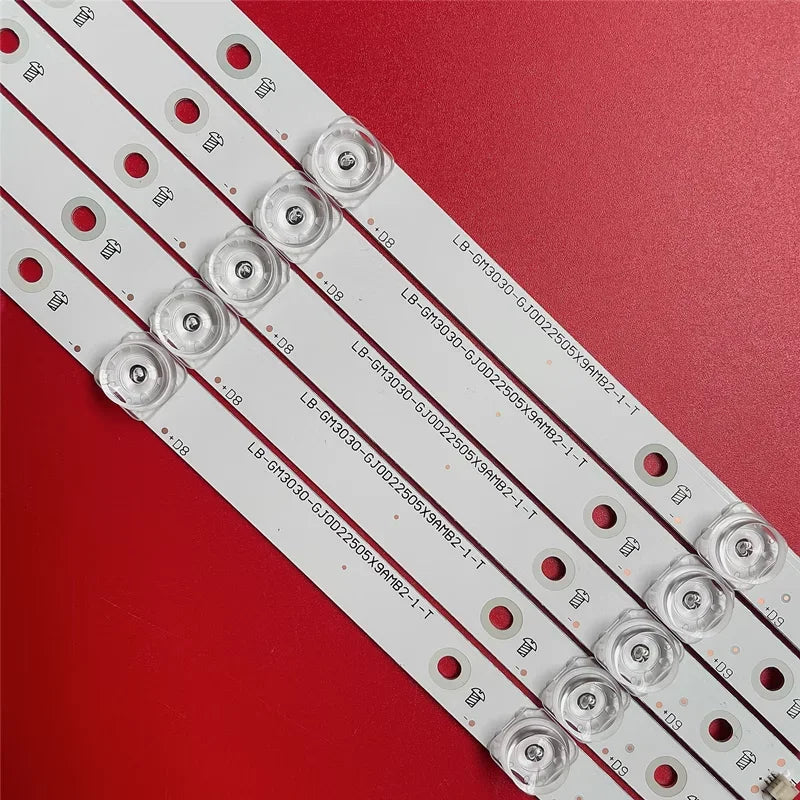 bande led rétro éclairage blanc moderne 970mm leds fixations 3v