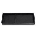 rangement voiture accoudoir noir gris boîte mouchoirs motif horizontal moderne minimaliste