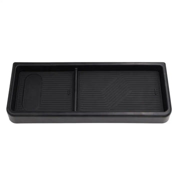 rangement voiture accoudoir noir gris boîte mouchoirs motif horizontal moderne minimaliste