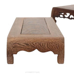supports bois plantes étagère rangement pots fleurs intérieur table présentation meuble rangement bonbons base