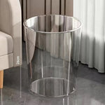 poubelle moderne transparente or grande chambre salon salle bain minimalistestyle