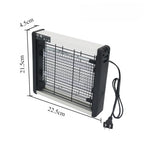 piège insectes anti moustiques uv lumière moderne noir violet grille autonomie chambreintérieur