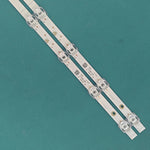 bande lumineuse led blanc moderne téléviseur rétro éclairage aluminium fixations