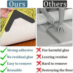 protections angle tapis adhésives antidérapantes caoutchouc noir beige marron jaunes vert gris
