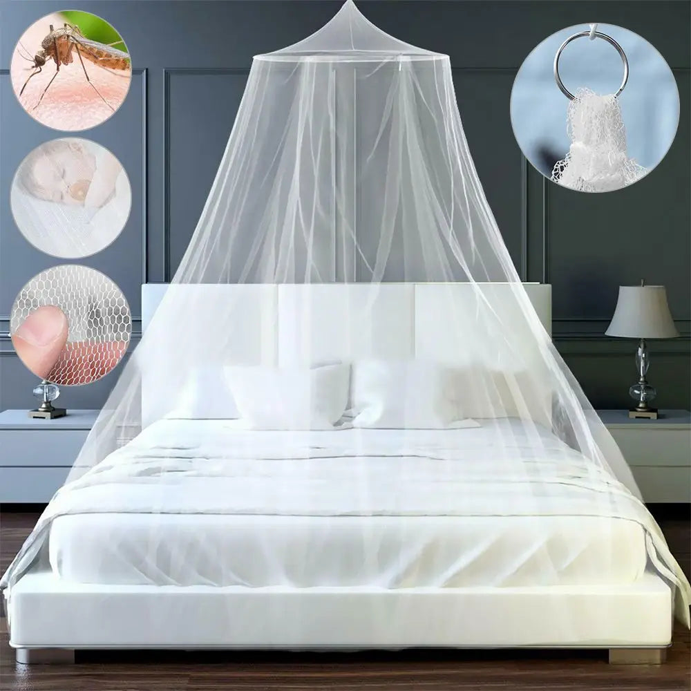 filet anti moustiques polyester coton traité insecticide couleurs bleu vert rose rouge blanc violet