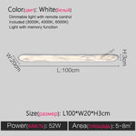 lampes led plafonnier modernes minimalistes encastrables cuisine salle bain nuage noir blanc