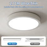 Spot LED moderne blanc noir 15w 25w vis fixation flux lumineux led