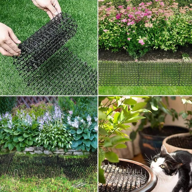 tapis anti chat noir maille fine adhésif anti escalade protection animaux moderne repousse chats