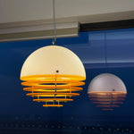 lampe suspendue moderne blanc orange 30x30cm led câble salon chambreôtel