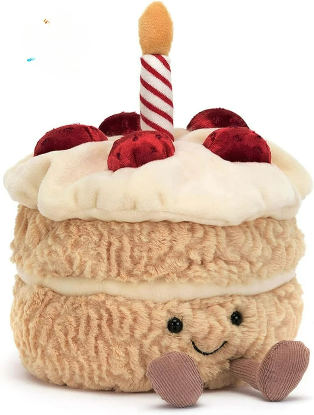 peluche ours marron clair robe capuche blanche douce enfant adulte