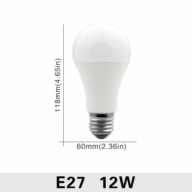 lot ampoules led blanches culot e27 moderne éclairage intérieur salon maison blanc chaud