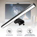 lampe led noir moderne clip réglable 33cm 50cm usb alimentée toucher interrupteur