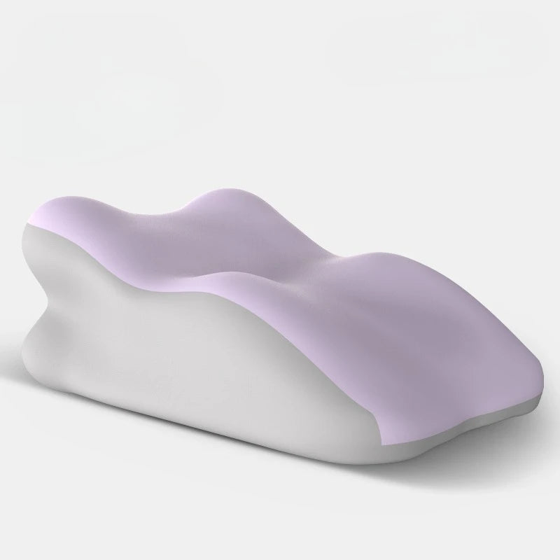 coussin ergonomique multifonctionnel memory foam noir blanc support dos jambes oreiller pieds moderne