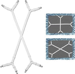 sangles lit élastiques anti dérapage clips métalliques noir bandes ajustables moderne sécurité chambre qualité