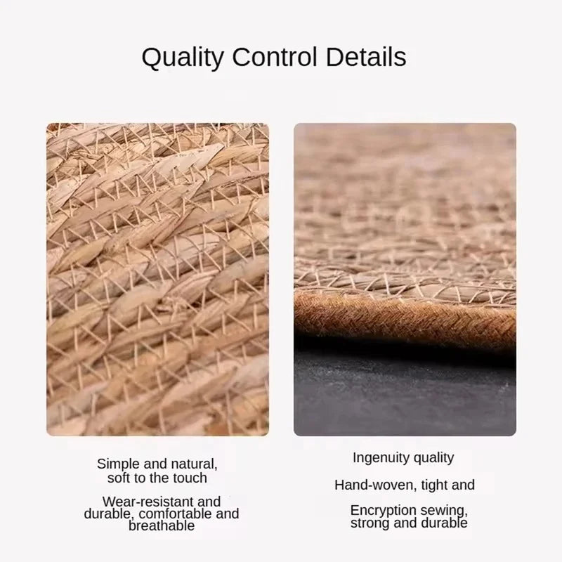 tapis gratter chat tissé main spirale beige clair protection meuble accessoire intérieur balle jouet