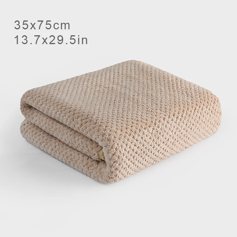 serviettes bain coton microfibre rapide séchage blanc rose gris bleu moderne