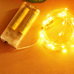 guirlande lumineuse led filament blanc doré moderne autoalimentée imperméable décoration festive mariage