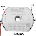 pilote led tension constante 24v 30v 240v ac blanc moderne driver perforations suspension led