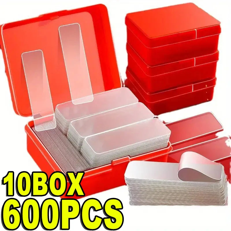 protecteurs d'écran transparents modernes adhésifs rouges boîtes 5.8cm 4.5cm 2cm 3.5cm 1.1cm