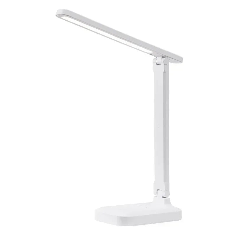 lampe led rechargeable blanc moderne interrupteur tactile charge usb chambre étudiante lecture