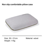 coussin camping toile lin beige gris moderne minimaliste