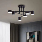 lampe suspendue moderne noire éclairage quotidien ampoules led 90 260v toucher interrupteur 56cm 30cm