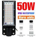 projecteur led lampe rue moderne étanche ip65 blanc vis extérieure 220v