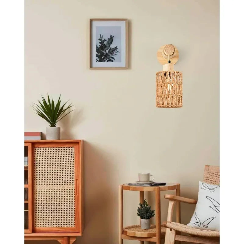 Installation murale de la lampe tête de lit dans une chambre
