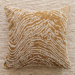taie d'oreiller carrée jacquard géométrique beige marron contemporaine opaques décoration maison voitures polyester 45x45cm