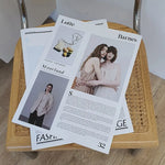 affiche photo magazine mode ornement maison arrière plan contemporain minimaliste textures couleurs vives