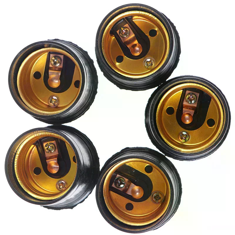 ampoules e27 noires dorées lisses opaques modernes 4a rétro pendentif
