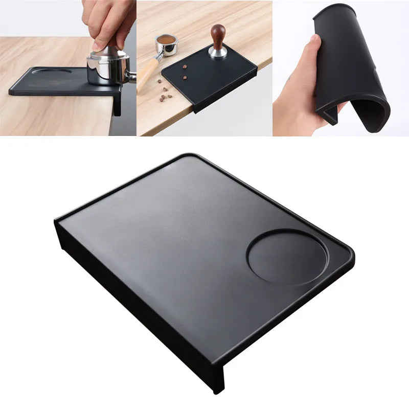 tapis antidérapant silicone qualité alimentaire noir moderne presse adhésif stable grains tasse préparation