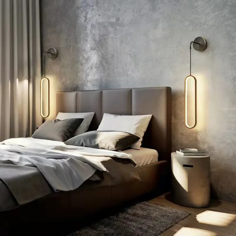 Applique murale LED éclairage doux pour chambre à coucher