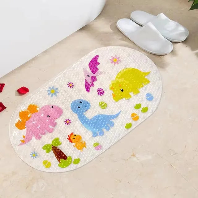 tapis bain antidérapant transparent poissons oiseaux motifs animaux moderne salle bain pvc bulles adhésif