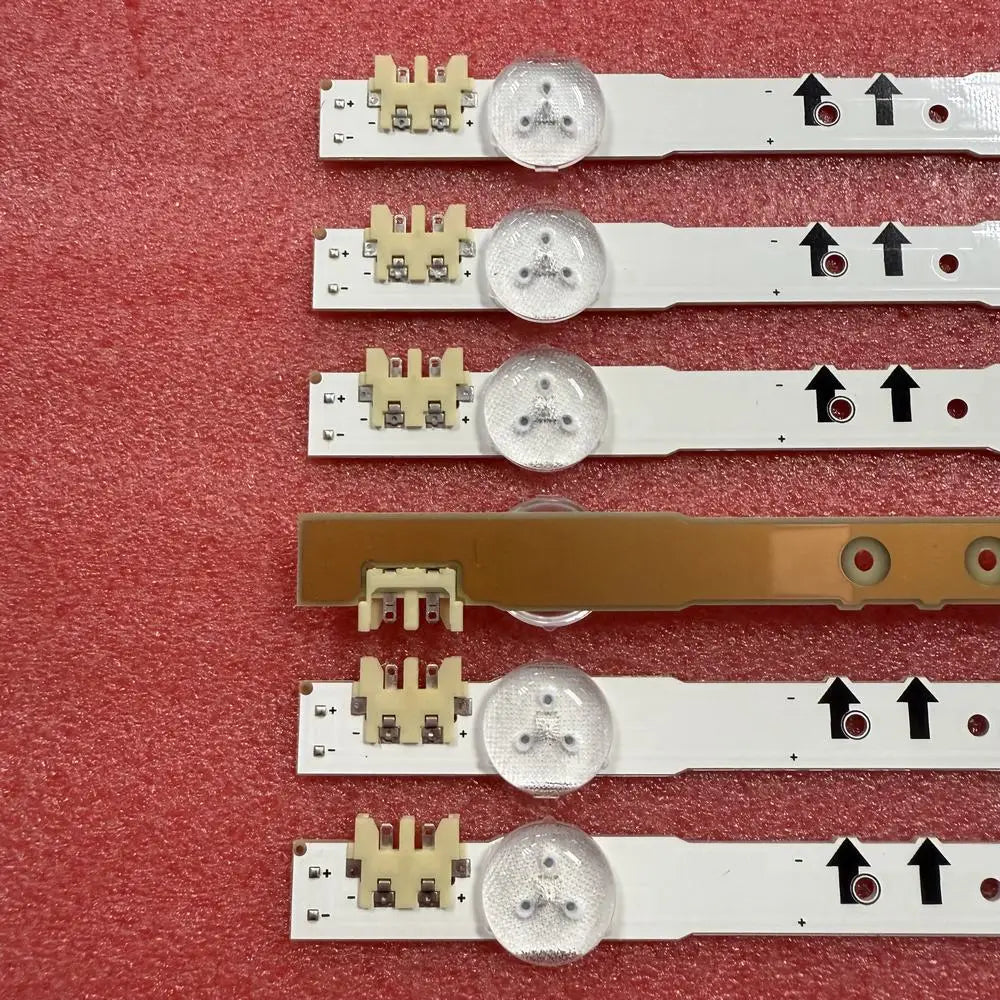 bandes led blanc doré modernes rétro éclairage téléviseur connecteurs