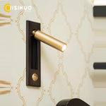 lampes murales modernes interrupteur bouton lisse métallique noir argenté bronze doré minimaliste