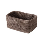 panier réutilisable moderne gris noir marron rangement chambre salon