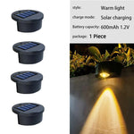 lampes solaires led extérieures décoratives modernes couleur noir jaune rouge bleu vert violet fixations