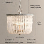 lustre classique cristal transparent doré rangs haute qualité autonome certification sécurité
