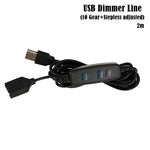 lampe led flexible 24leds couleurs variées adaptateur usb moderne compact clips inclusion câble boîtier
