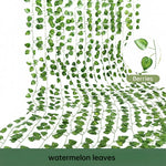 décoration extérieure guirlande artificielle feuilles lierre vertes naturel résistance uv accrochage facile fête mariage