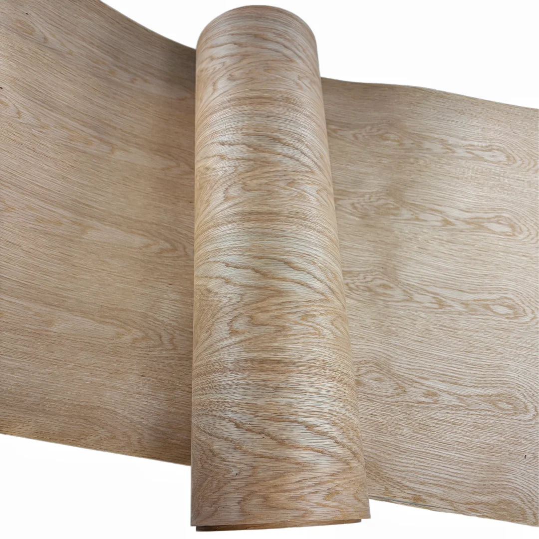 revêtement décoratif bois chêne blanc rouleau 250cm long grain naturel 58cm large intérieur decoration
